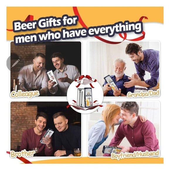 Beer Chiller Sticks for Bottles, Christmas Gifts for Him Husband Dad, Anniversar - Picture 8 of 13